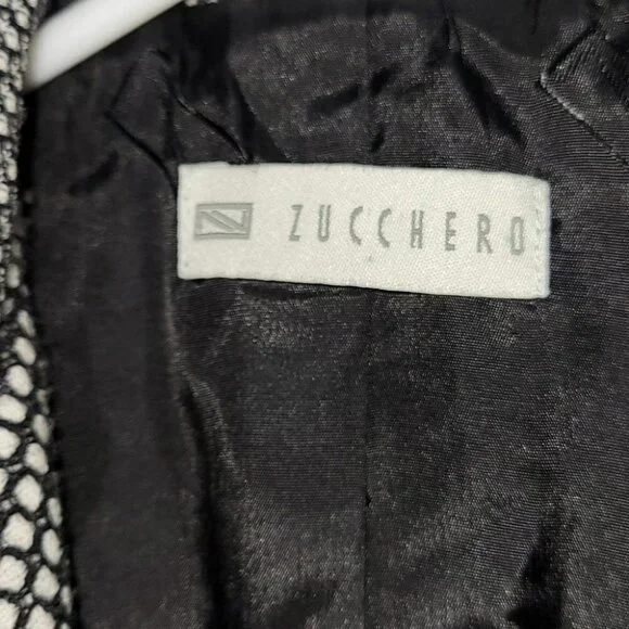 Zucchero designer jacket high quality, tweed mix pattern pockets - Picture 8 of 8